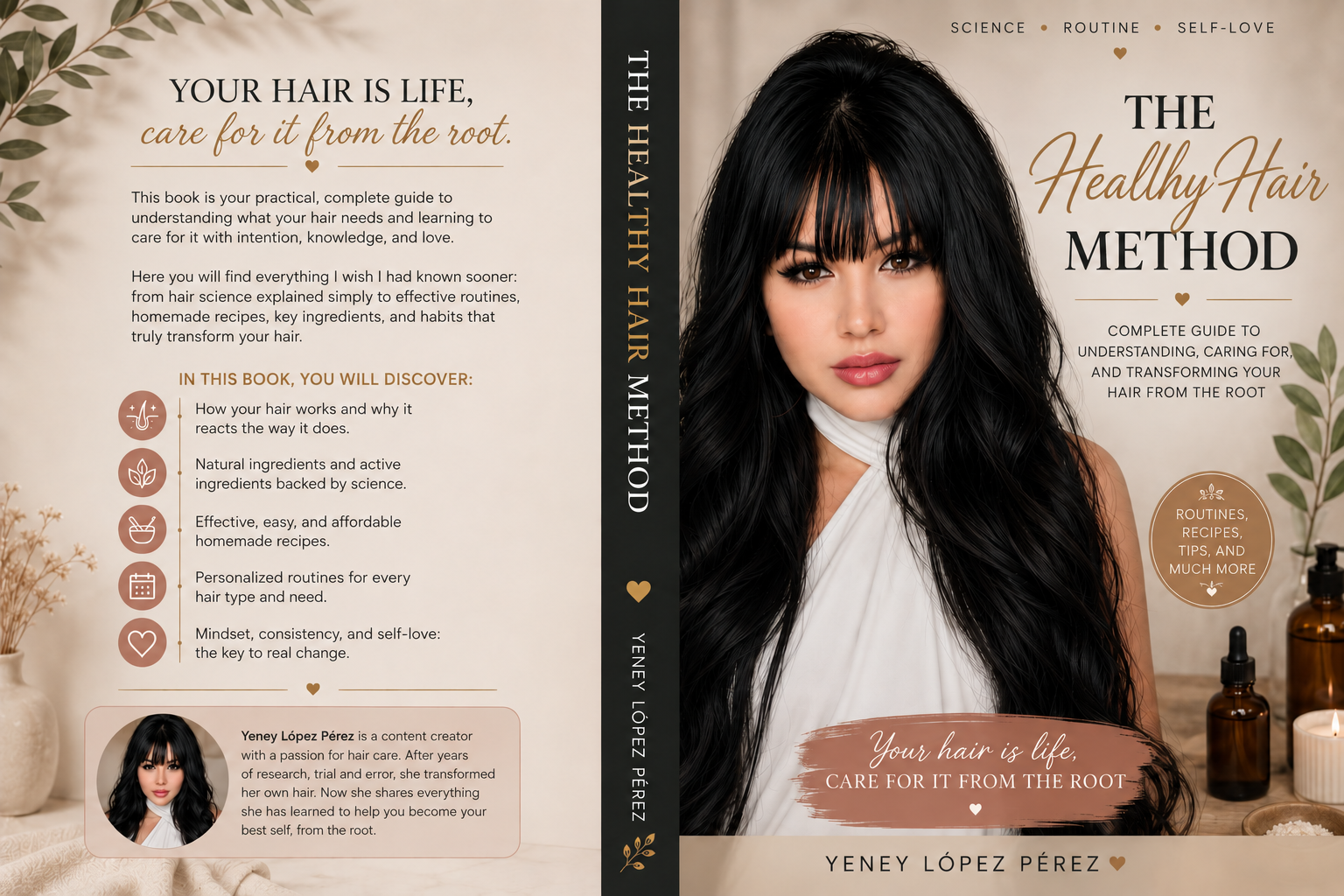 The Healthy Hair Method, available on Amazon and Google Play Books